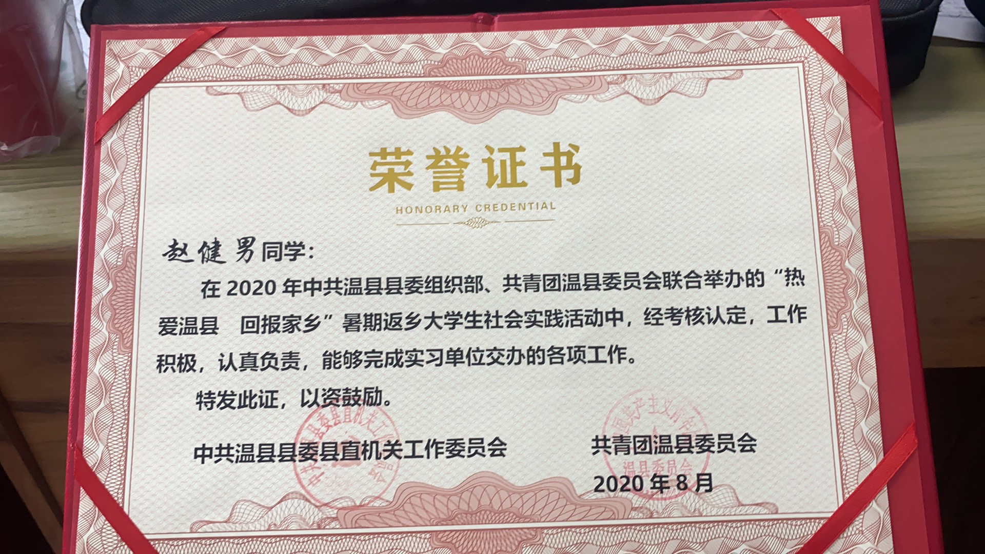 商学院学生在暑期社会实践中喜获佳绩